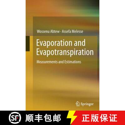 【3-4周达】Evaporation and Evapotranspiration : Measurements and Estimations [9789401781206]