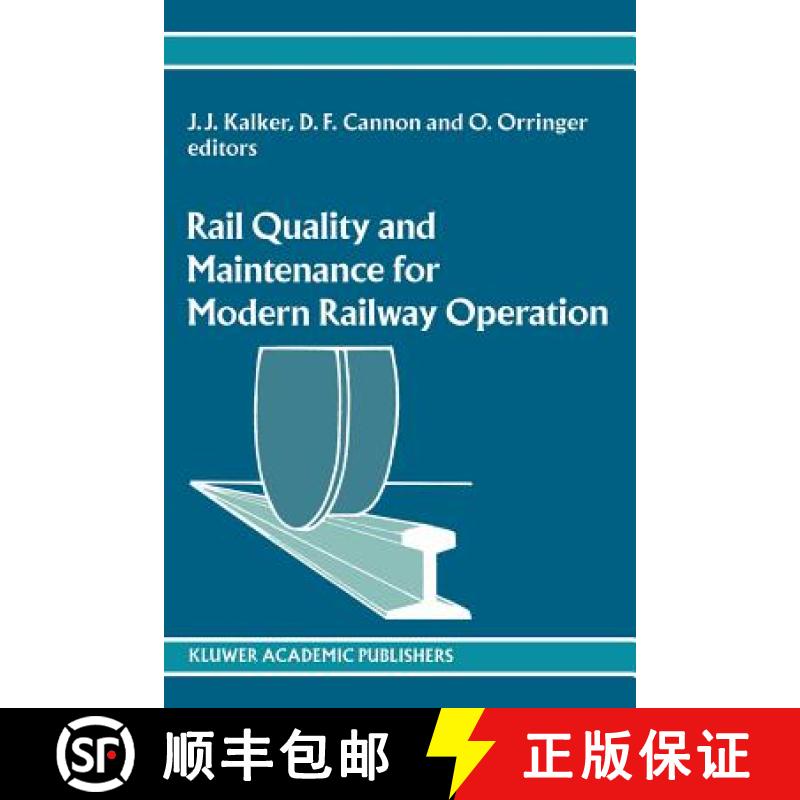 【3-4周达】Rail Quality and Maintenance for Modern Railway Operation [9789048142675]
