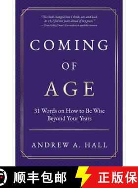 【3-4周达】Coming of Age: 31 Words on How to Be Wise Beyond Your Years [9798998990304]
