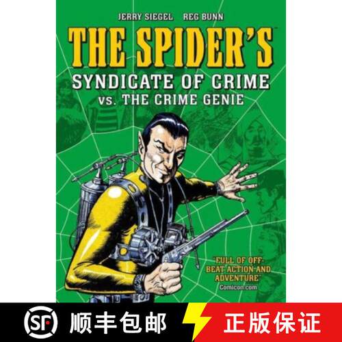 【3-4周达】The Spider's Syndicate of Crime vs. The Crime Genie [9781837861736]
