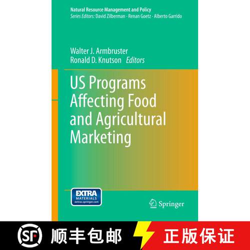 【3-4周达】精装 US Programs Affecting Food and Agricultural Marketing [9781461449294]