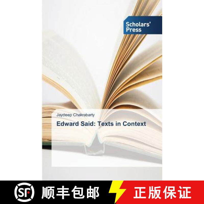 【3-4周达】Edward Said: Texts in Context [9783639701258]