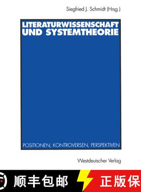 【3-4周达】Literaturwissenschaft und Systemtheorie : Positionen, Kontroversen, Perspektiven [9783531124186]
