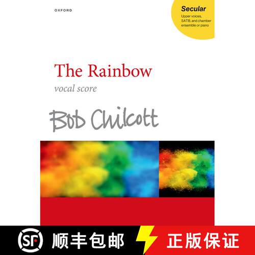 【3-4周达】The Rainbow (Vocal score) [9780193568341]