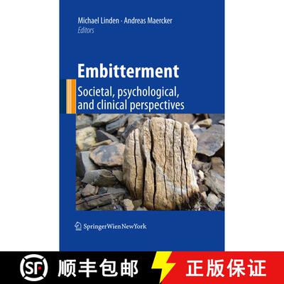 【3-4周达】精装 Embitterment : Societal, psychological, and clinical perspectives [9783211997406]