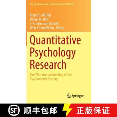 【3-4周达】Quantitative Psychology Research : The 78th Annual Meeting of the Psychometric Society [9783319075020]