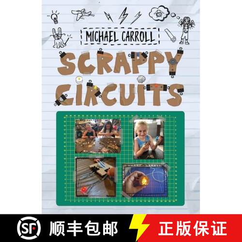 【3-4周达】精装 Scrappy Circuits [9780999477694]
