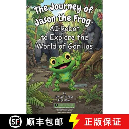 【3-4周达】The Journey of Jason the Frog™ AI Robot to Explore the World of Gorillas [9781971794372]