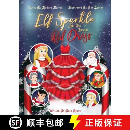 【3-4周达】Elf Sparkle And The Special Red Dress [9781649213952]