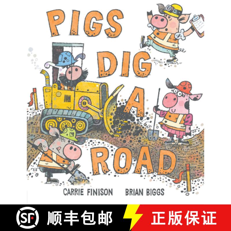 【3-4周达】Pigs Dig a Road [9781984816542]