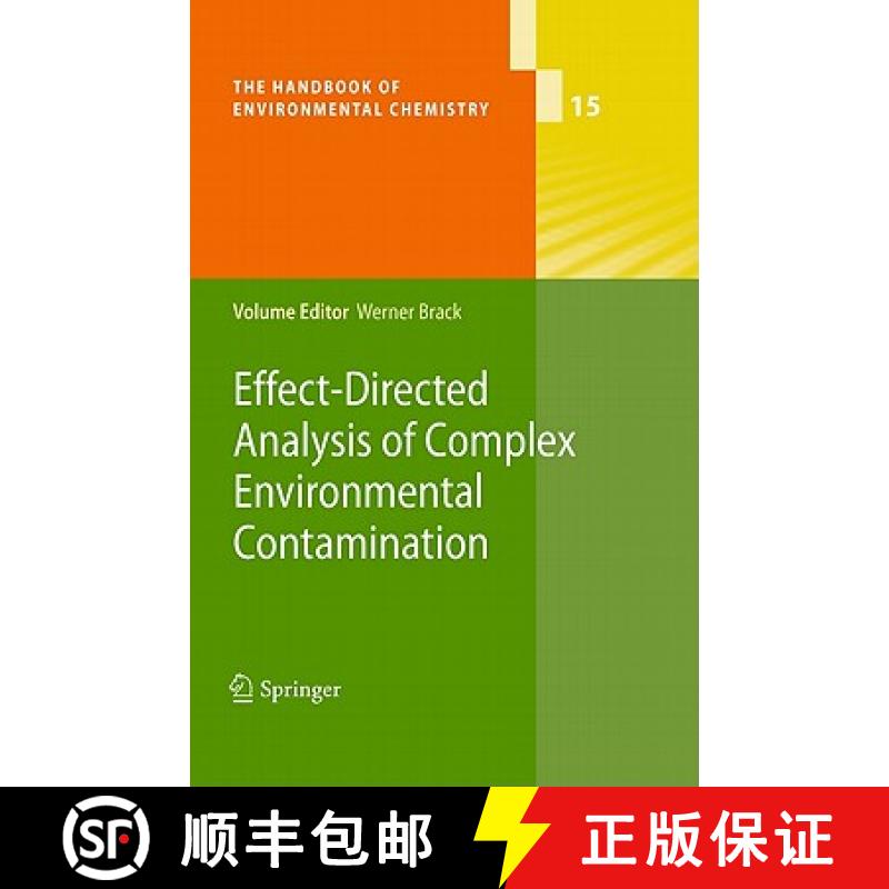【3-4周达】Effect-Directed Analysis of Complex Environmental Contamination [9783642183836]