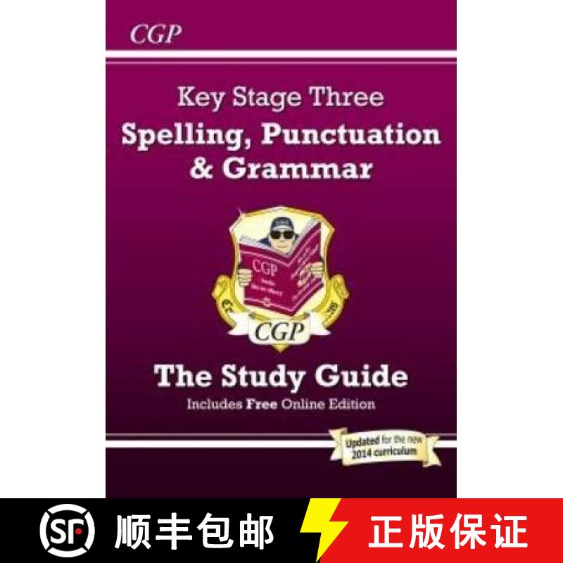【2-3周达】New KS3 Spelling, Punctuation & Grammar Revision Guide (with Online Edition & Quizzes) [9781847624079]