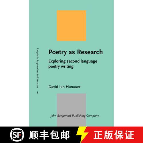 【3-4周达】精装 Poetry as Research: Exploring second language poetry writing (Linguistic Approaches t... [9789027233417]