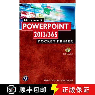 【3-4周达】Microsoft PowerPoint 2013/365: Pocket Primer [With CDROM] [9781938549908]