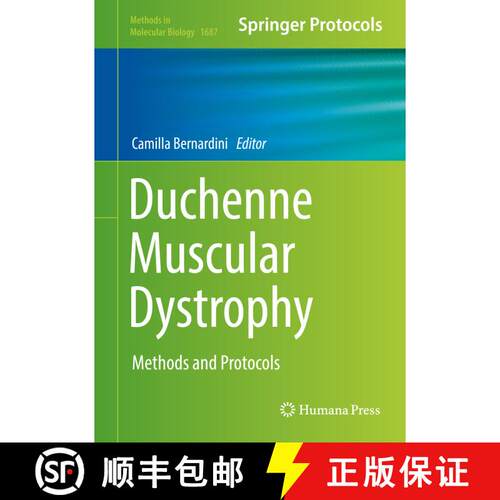 【3-4周达】精装 Duchenne Muscular Dystrophy : Methods and Protocols (1st ed. 2018) [9781493973736]