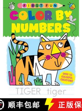 【3-4周达】First Fun: Color by Numbers: Over 50 Colorful Creations [9781641241564]