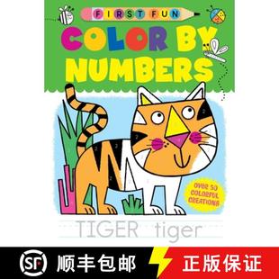 【3-4周达】First Fun: Color by Numbers: Over 50 Colorful Creations [9781641241564]