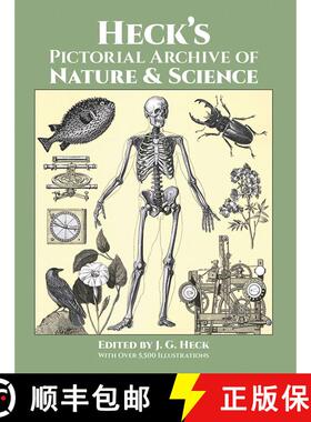 预订 Heck's Iconographic Encyclopedia of Sciences, Literature and Art: Pictorial Archive of Nature an... [9780486282916]