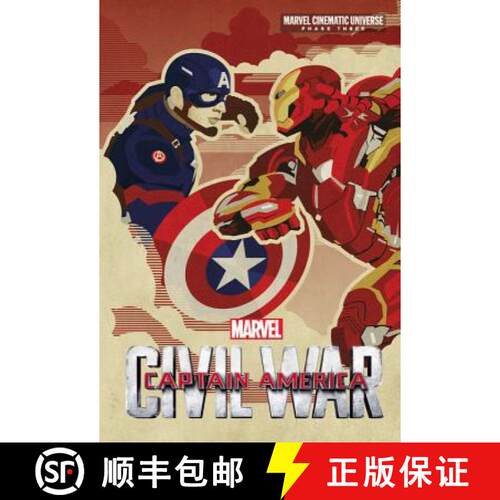 【3-4周达】精装 Phase Three: Marvel's Captain America: Civil War [9780316271509]