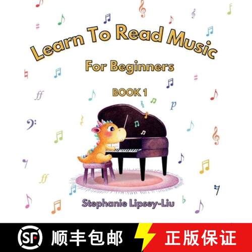 【3-4周达】精装 Learn to Read Music for Beginners Book 1 [9781917565431]