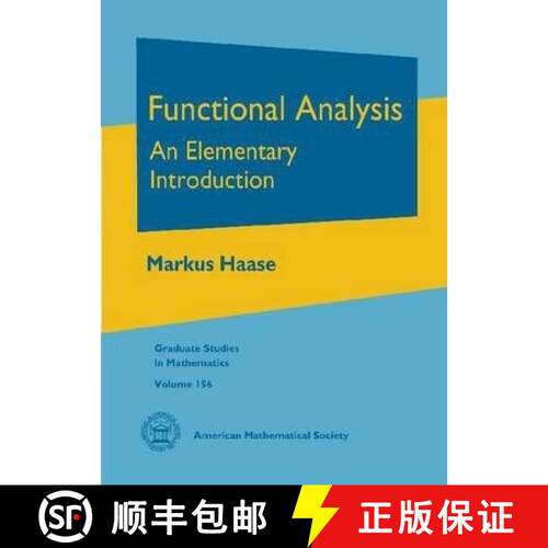 【3-4周达】精装 Functional Analysis : An Elementary Introduction [9780821891711]