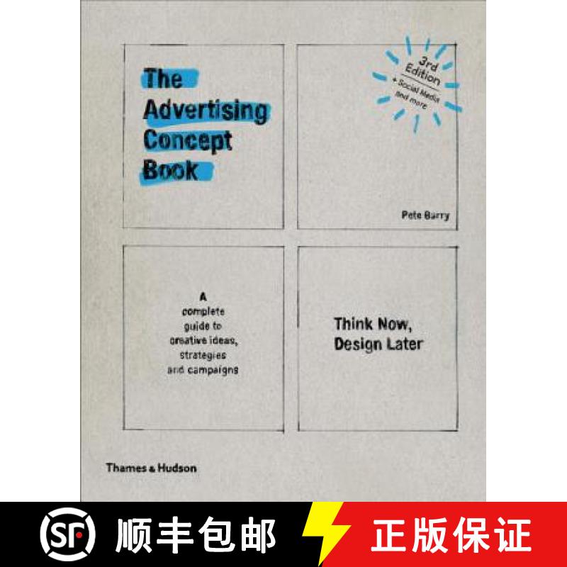 【3-4周达】The Advertising Concept Book: Think Now, Design Later [9780500292679]