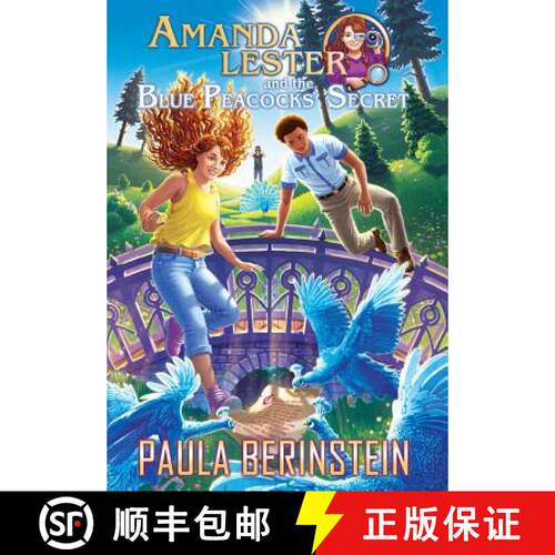 【3-4周达】精装 Amanda Lester and the Blue Peacocks' Secret [9781942361107]