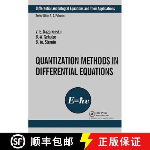 【3-4周达】精装 Quantization Methods in the Theory of Differential Equations [9780415273640]