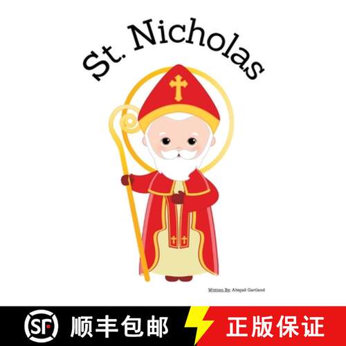 【3-4周达】St. Nicholas - Children's Christian Book - Lives of the Saints [9798869283221]