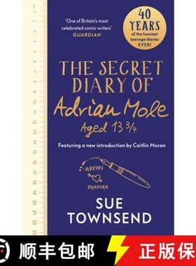 【3-4周达】The Secret Diary of Adrian Mole Aged 13 3/4 : The 40th Anniversary Edition with an introdu... [9780241615300]
