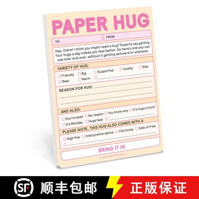 预订 Knock Knock Paper Hug Nifty Note (Pastel Version) [9781683494324]