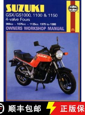 【3-4周达】Suzuki Gsx/Gs1000, 1100 & 1150 4-Valve Fours Owners Workshop Manual, No. M737: 1979-1988 [9781850105749]