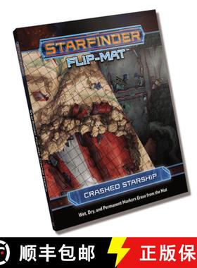 【3-4周达】Starfinder Flip-Mat: Crashed Starship [9781640783317]