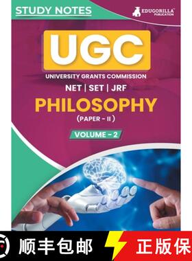 【3-4周达】UGC NET Paper II Philosophy (Vol 2) Topic-wise Notes (English Edition) | A Complete Prepar... [9789355567659]