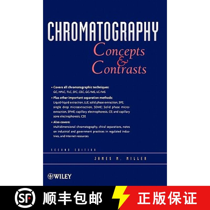 【3-4周达】Chromatography: Concepts And Contrasts, Second Edition [Wiley化学化工] [9780470530252]