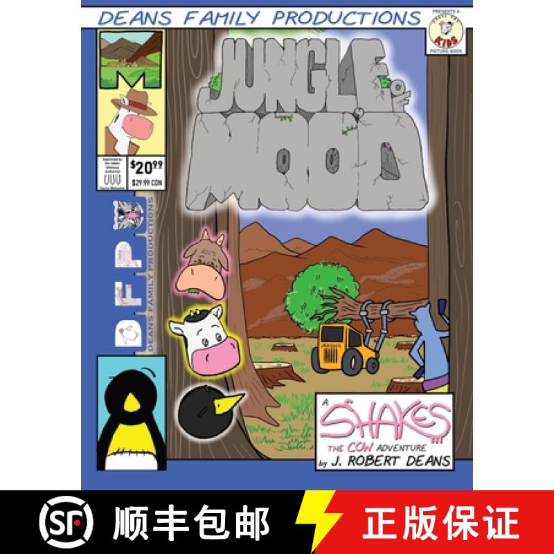 【4周达】Jungle Of Moo'D: A Shakes the Cow Adventure [9781943348336]