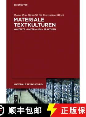 预订 Materiale Textkulturen: Konzepte - Materialien - Praktiken [9783110371284]