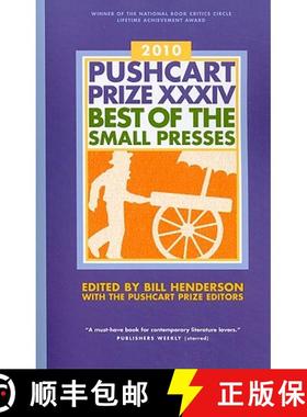 【3-4周达】The Pushcart Prize XXXIV: Best of the Small Presses 2010 Edition [9781888889543]