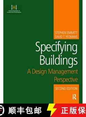 【3-4周达】Specifying Buildings: A design management perspective [9781138408753]