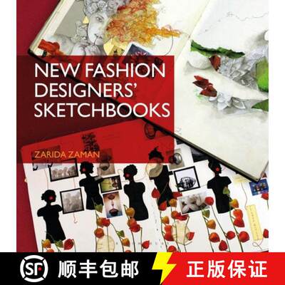 【3-4周达】New Fashion Designers' Sketchbooks [9781350216709]