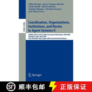 AAMAS 4周达 Institutions Organizations Norms 2006 Systems Coordination Agent 9783540744573 E... and