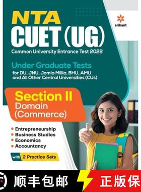 【3-4周达】Nta Cuet Ug 2022: Section 2 Domain Commerce [9789326195928]