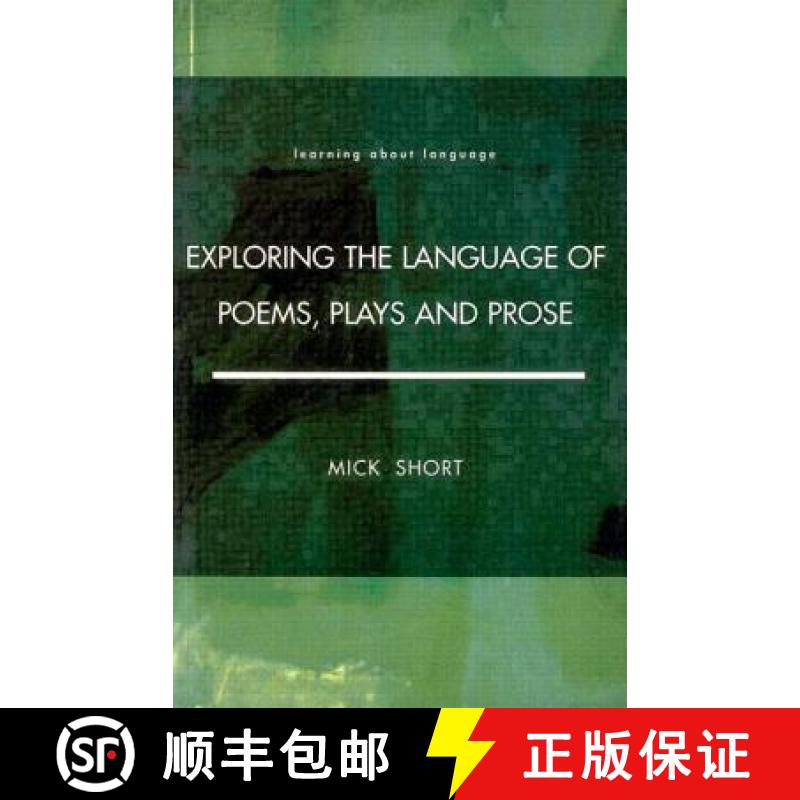 【3-4周达】Exploring the Language of Poems, Plays and Prose [9780582291300]
