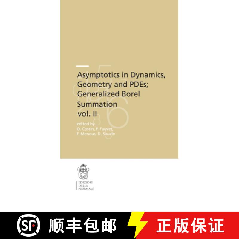 【3-4周达】Asymptotics in Dynamics, Geometry and Pdes; Generalized Borel Summation: Proceedings of th... [9788876423765]