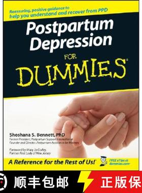 【3-4周达】Postpartum Depression For Dummies (Foreword By Mary Jo Codey, Former First Lady Of New Jer... [9780470073353]