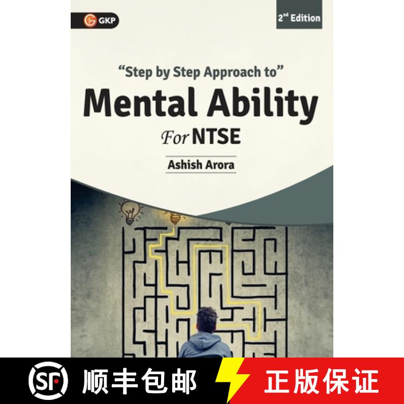 【3-4周达】NTSE 2019 Step by Step Approach to Mental Ability by Ashish Arora [9788193975954]