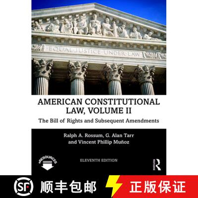 【3-4周达】American Constitutional Law, Volume II: The Bill of Rights and Subsequent Amendments [9780367234003]