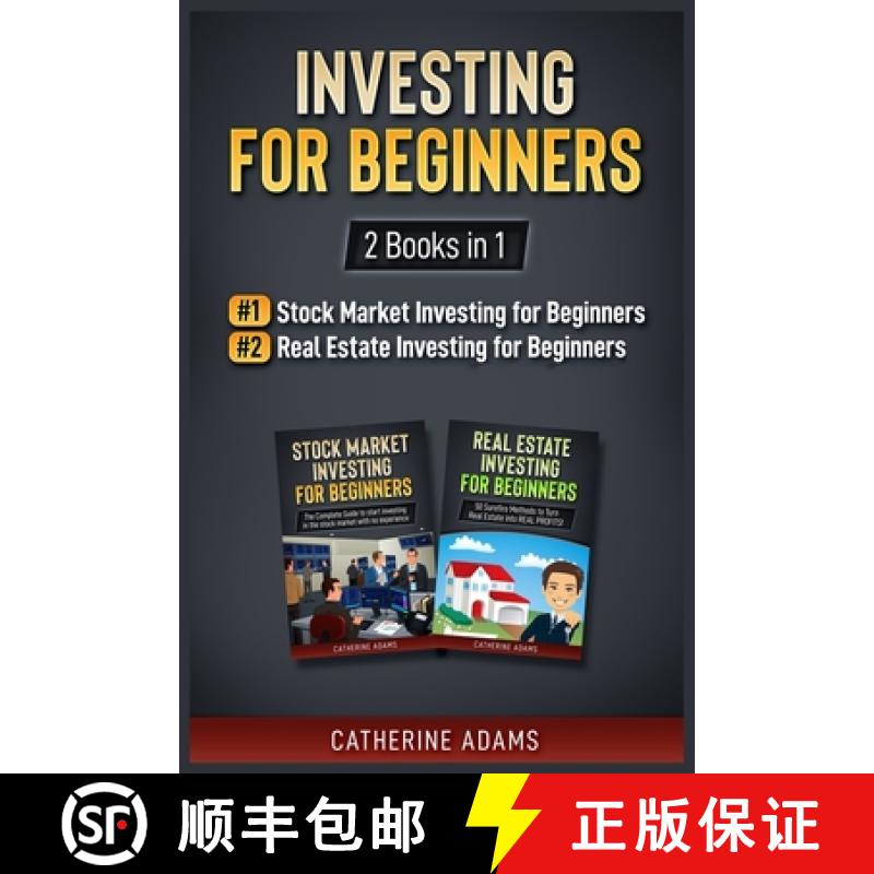 【3-4周达】Investing for Beginners : 2 Books in 1: Stock Market Investing for Beginners and Real Esta... [9781951339517]