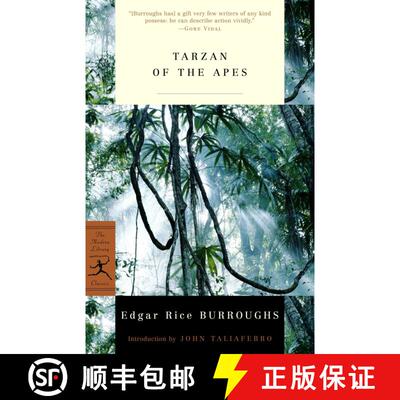 【3-4周达】Tarzan of the Apes: A Tarzan Novel [9780812967067]