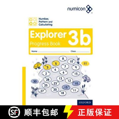 【2-3周达】Numicon: Number, Pattern and Calculating 3 Explorer Progress Book B (Pack of 30) [9780198389613]
